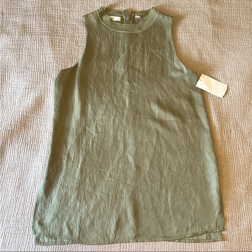 Vince high neck tank
